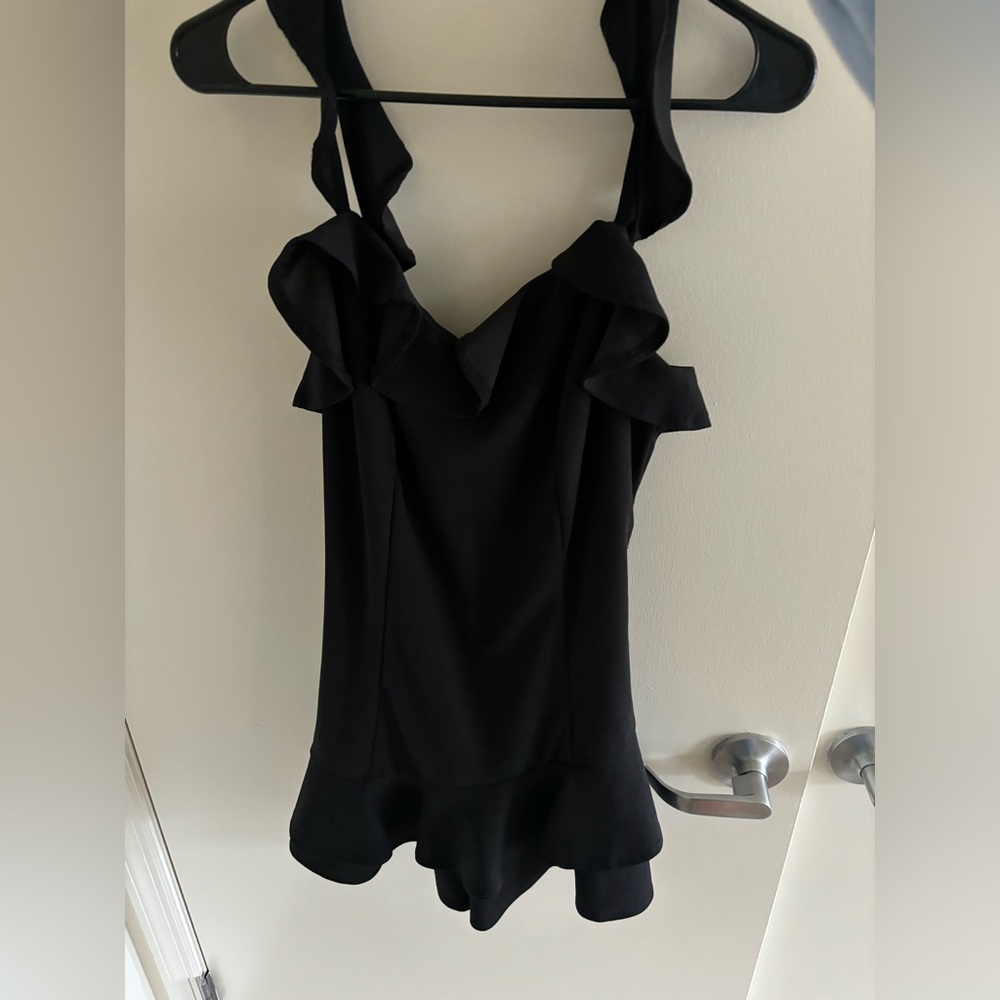 pants store black romper